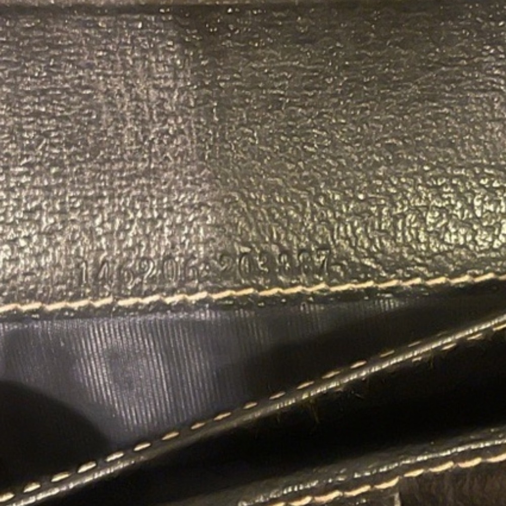 Rare Gucci Sherryline Double Snap Wallet VGUC - Picture 9 of 9